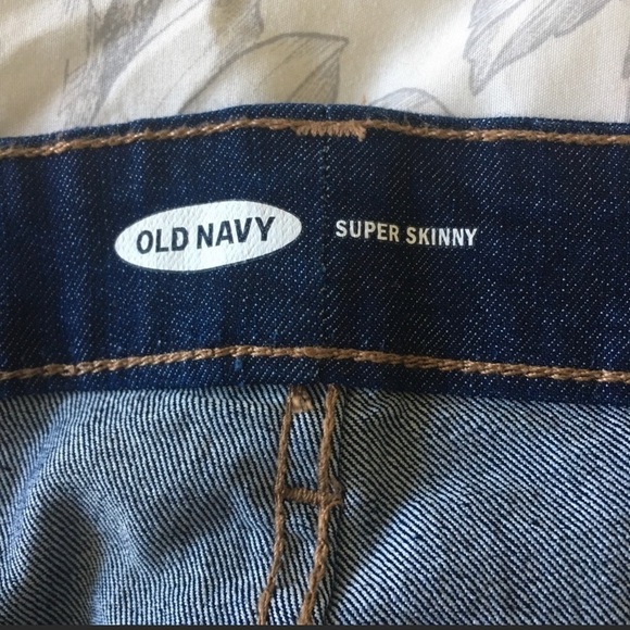 NWT Old Navy dark skinny jeans denim 22 short - Picture 5 of 6